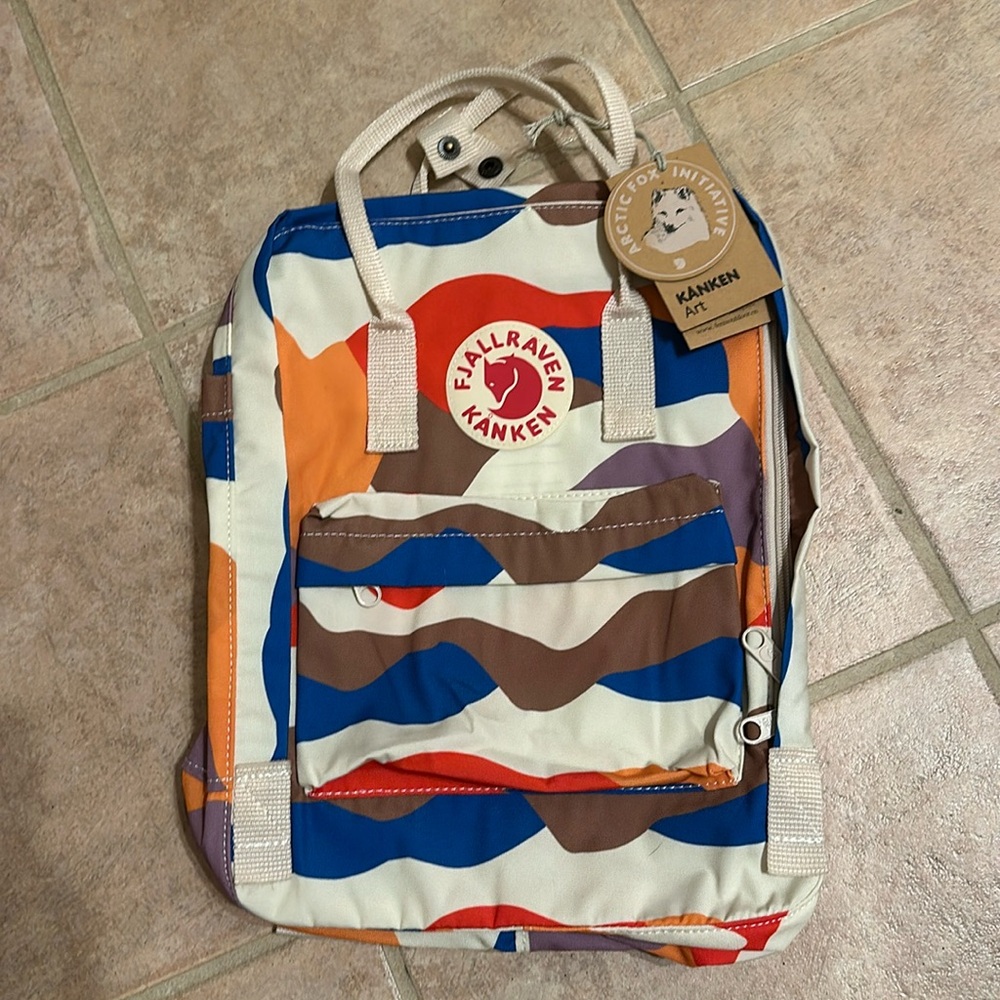 Fjallraven backpack artic fox